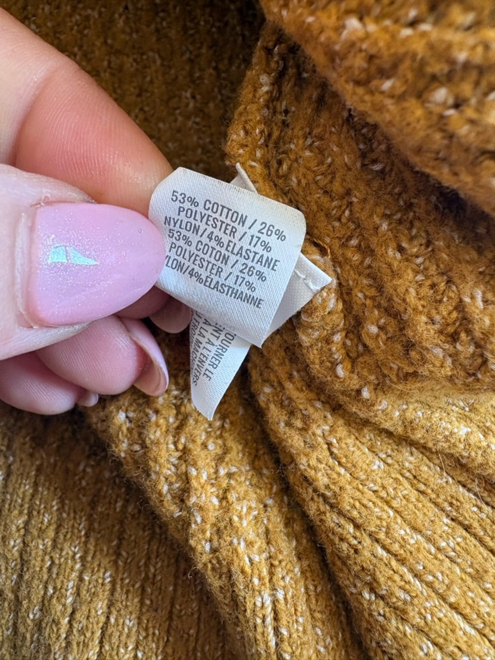 Aerie golden waffle hoodie pullover size large stretchy textured - Picture 8 of 9